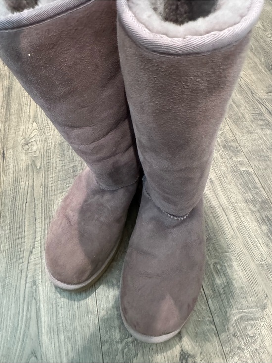 UGG Shoes - UGG Tall Shearling Boots - Mauve